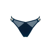 Teal Zenna Strap Thong