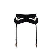 Black Zenna Suspender Belt