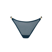 Teal Zenna Thong