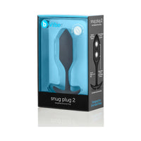 Black Medium B-Vibe Vibrating Snug Plug