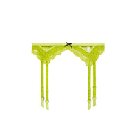Lime Punch Bianca Lace Garter