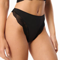Black Anemone Thong