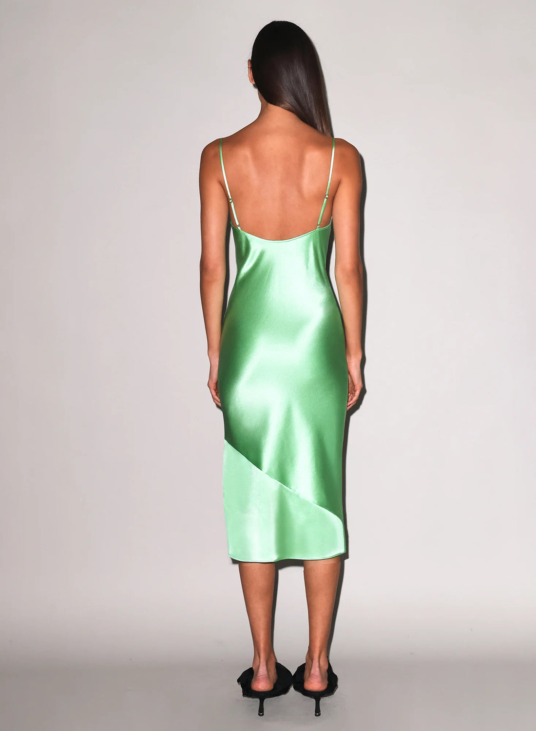 Pastel Lime V-Neck Slip
