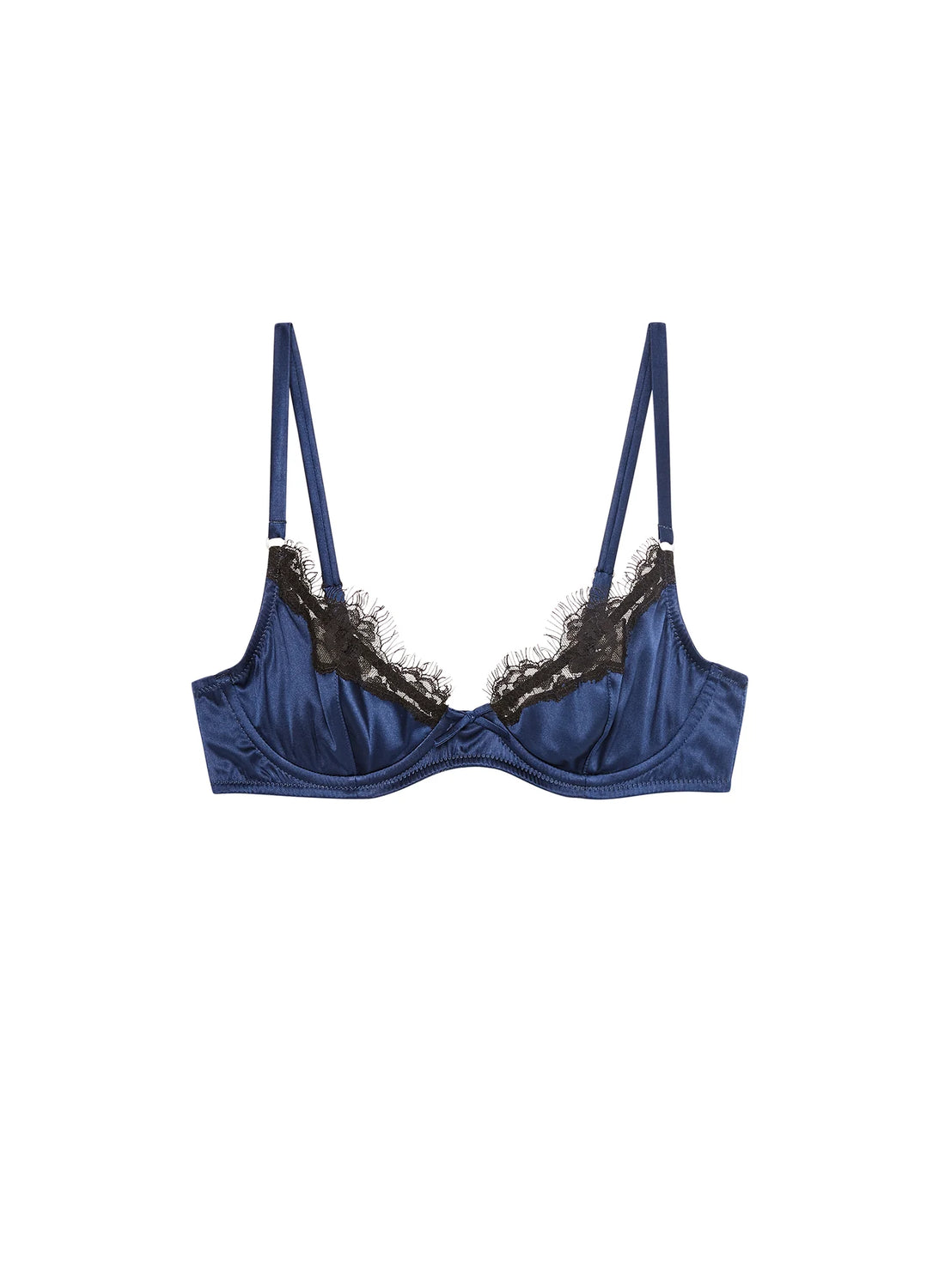 Midnight Navy Juliet Lace Demi Bra