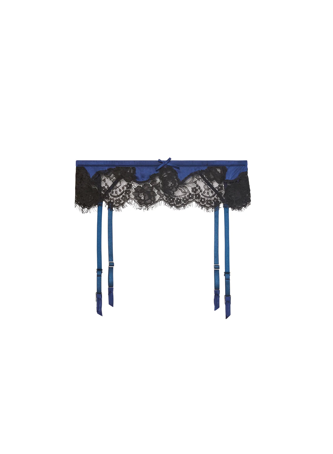 Midnight Navy Juliet Lace Garter