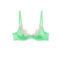 Pastel Lime Juliet Lace Demi Bra