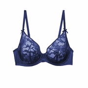 Nighttime Blue Fuller Cup Magnolia Lace Bra