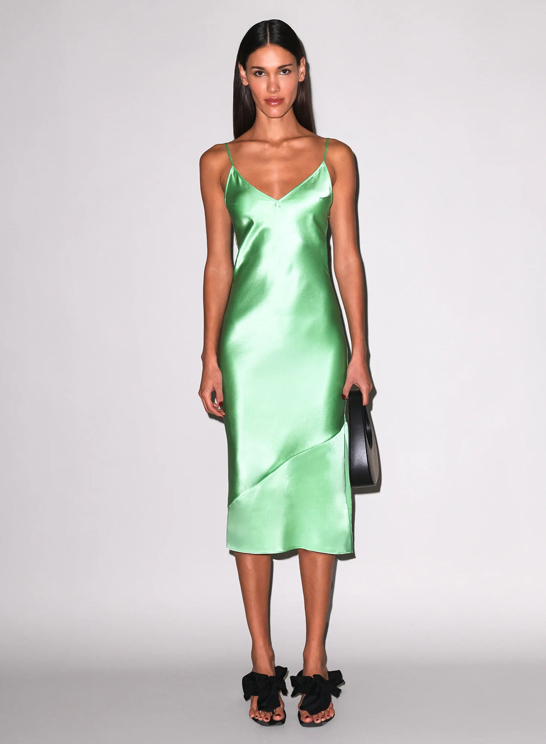 Pastel Lime V-Neck Slip