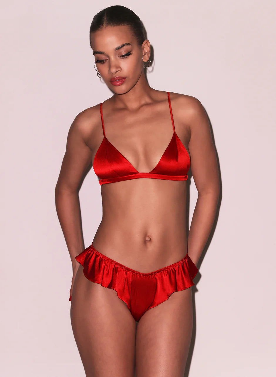 Rouge Luxe Triangle Bra