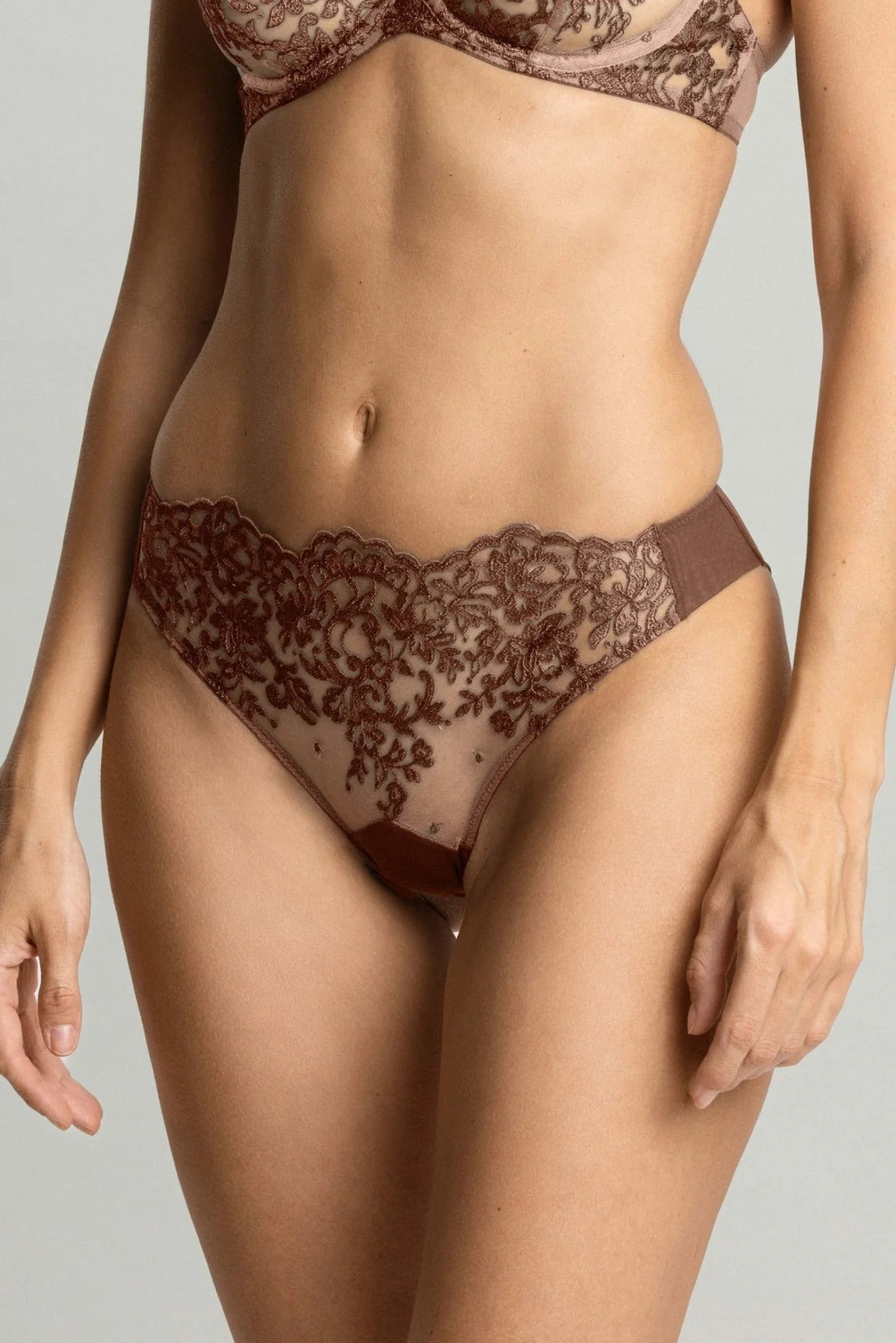 Chocolate Royal Jewel Brazilian Brief