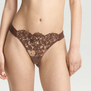 Chocolate Royal Jewel Thong