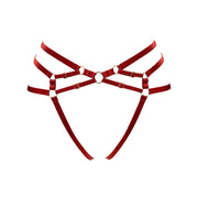 Burnt Red Signature Ouvert Harness Brief