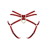 Burnt Red Signature Ouvert Harness Brief