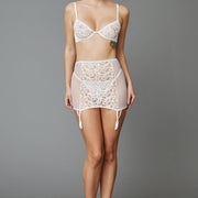 Ivory Lola Garter Skirt