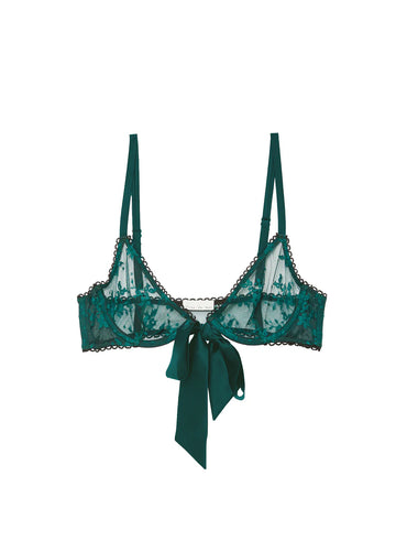 Crystal Teal Untie Me Demi Bra