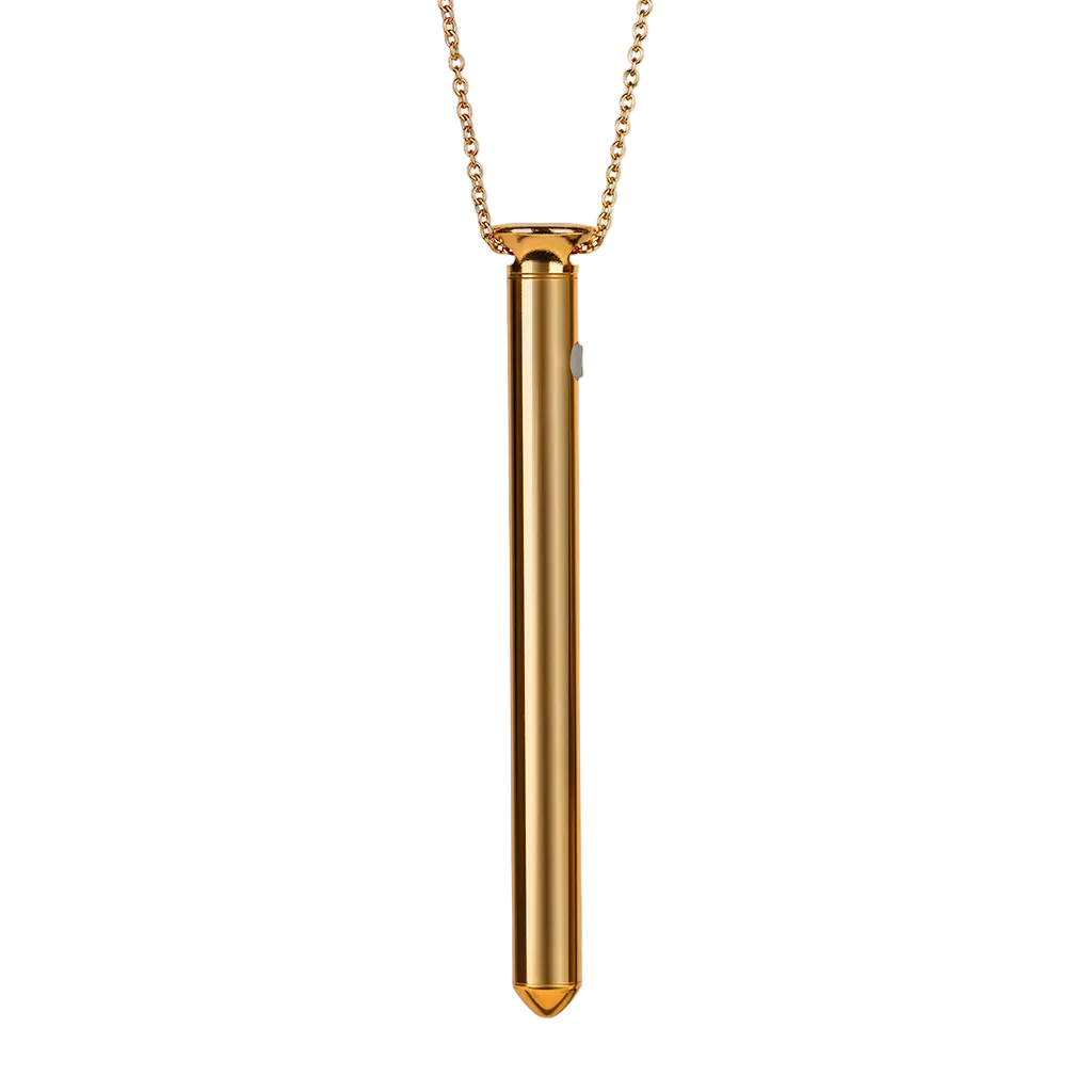 Gold 24k Vesper 2 Vibrator Necklace