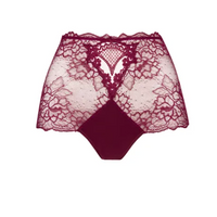 Fuchsia Sublime en Dentelle Retro Brief