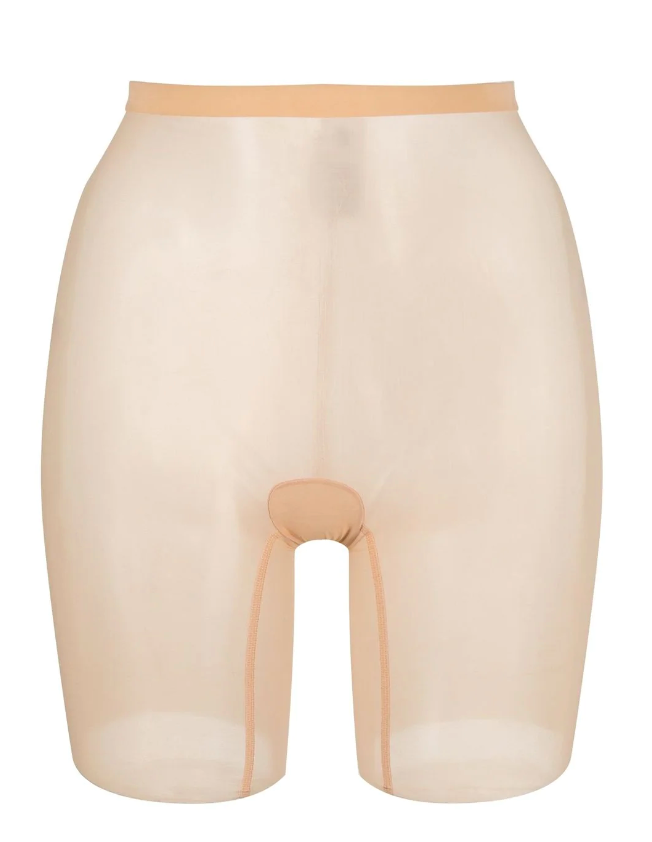 Nude Tulle Control Shorts