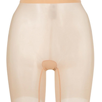 Nude Tulle Control Shorts
