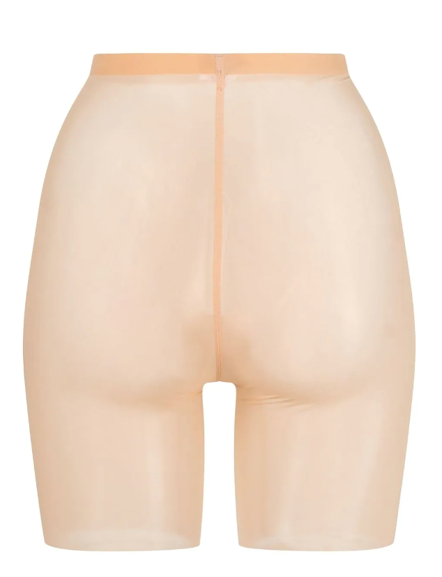 Nude Tulle Control Shorts